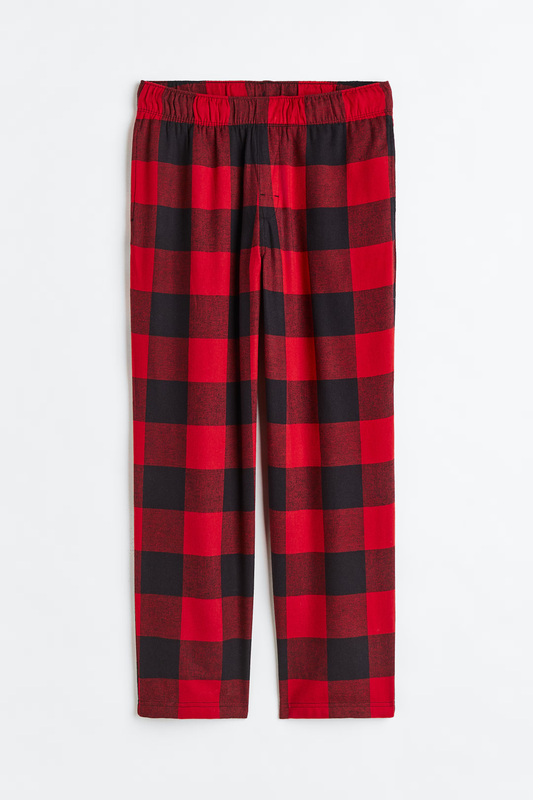 Plaid Red Pyjama Pants (Unisex)