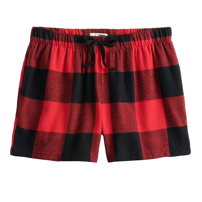 Plaid Red Pyjama Pants short