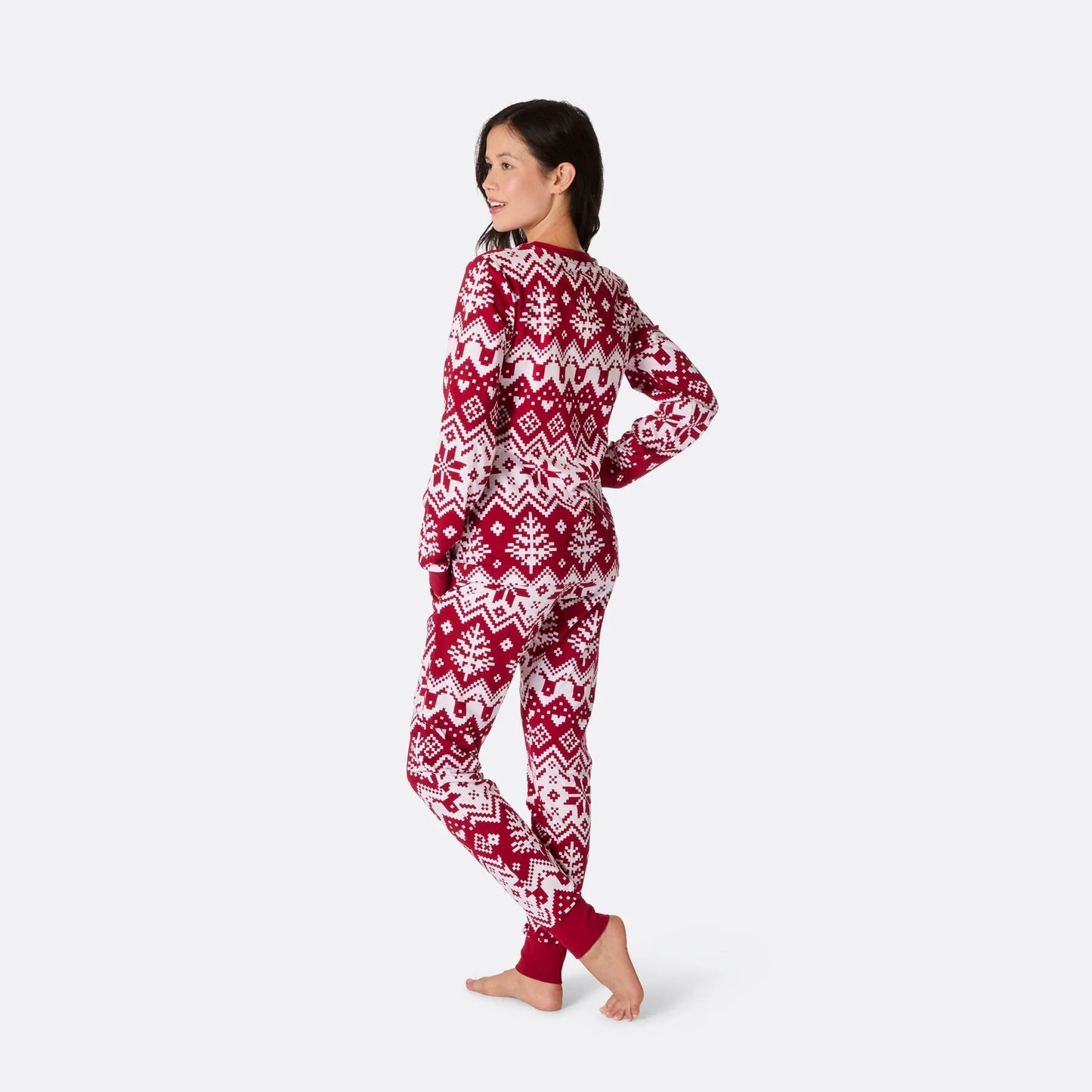 Women's Red Christmas Knit